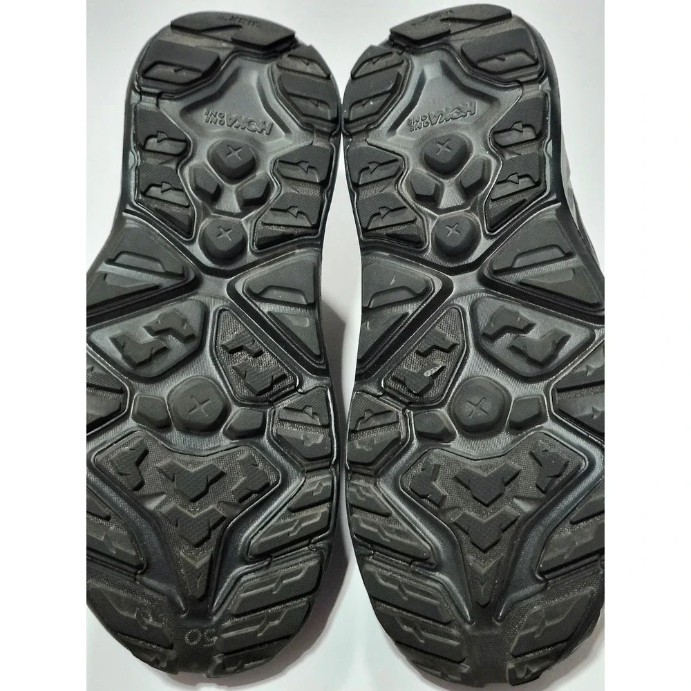 Hoka One One Hopara 2 Mens Black Hiking Sandals Mountain Shoes 1106534-BBLC 10.5